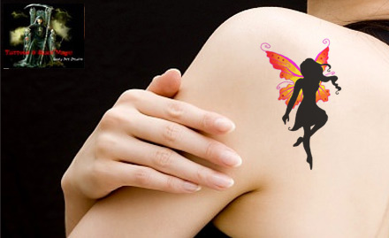 Black Magic Body Art Studio Puducherry - Get Inked & Create your own Fashion! Get 50% Off on Coloured or Black Permanent Tattoo at Rs. 49