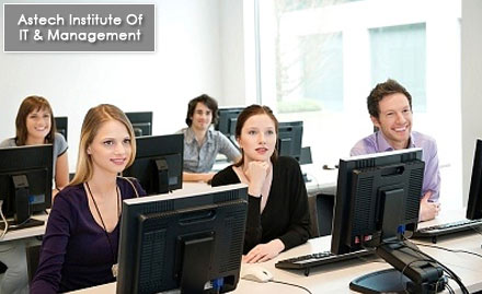 Astech Institute of IT & Managment Murlipura - Pay Rs. 49 for 4 sessions of basic computer worth Rs. 850 at Astech Institute of IT & Management. Also get 30% off on further enrolment.
