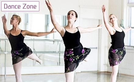 Dance Zone Academy Sector 32, Faridabad - Pay Rs. 99 for 5 dance sessions to learn Jazz, Hip Hop, Salsa, Contemporary or Bollywood worth Rs. 1200 at Dance Zone. Also get 30% off on further enrollment! 