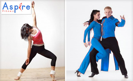 Aspire Fitness Virugambakkam - Pay Rs. 49 for 4 dance sessions to learn jazz, ballet, ball, salsa, free style, contemporary or more worth Rs. 500 at Aspire Fitness.  