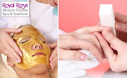 Royal Rose Nigdi - Pay just Rs. 399 to get facial, bleach, manicure and more worth Rs. 2200 at Royal Rose. Also get 40% off on other beauty services.