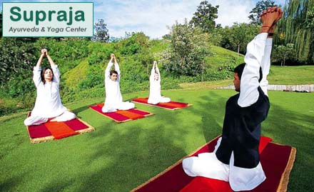 Supraja Ayurveda and Yoga Center Deccan Gymkhana - Pay just Rs. 49 to get 4 yoga classes worth Rs. 2500 at Supraja Ayurveda & Yoga Center. Also get upto 50% off on further enrollment.