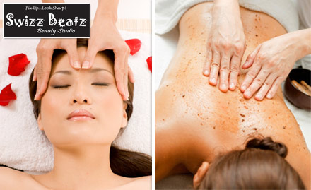 Swizz Beatz Beauty Studio Karve Nagar - Pay Rs. 999 for Votre body spa- body massage, scrub pack and steam worth Rs. 3000 at Swizz Beatz Beauty Studio. 