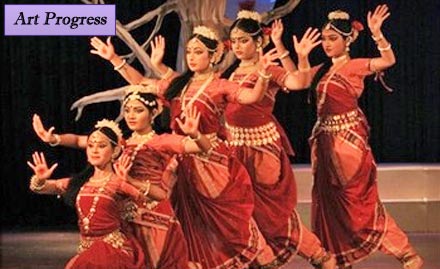 Art Progress Lake Place - Pay Rs. 49 for 3 dance sessions worth Rs. 250 at Art Progress. Also get 30% off on further enrollment!