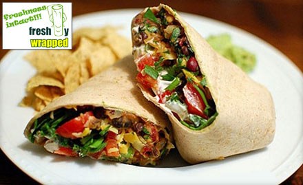 Freshly Wrapped Salt Lake - Pay Rs. 29 to get 50% off on food and beverages at Freshly Wrapped.