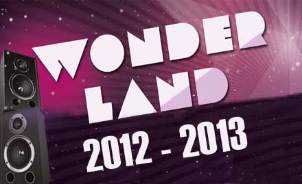 Bigtent Eventz  - Say hello to 2013 in style! Pay Rs. 49 to get upto 20% off on entry passes to New year party along with unlimited buffet, starters, alcoholic beverages, DJ performances and more at Wonder Land 2012-2013.