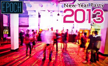 Epoch Whitefield - Pay Rs. 49 and get 10% off on entry passes to New Year party at Epoch. Enjoy live performances, unlimited food, alcoholic beverages and more!