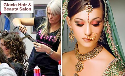 Glacia Hair & Beauty Salon Karelibaug - Get 30% off on Beauty Services  Bridal Makeup, Saree Draping, Hair Styling and more at Rs 29