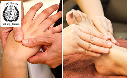 SOHAM New Friends Colony - Pay Rs. 299 for HANDS AND FEET REFLEXOLOGY worth Rs. 900 at 