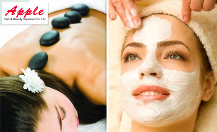Apple Hair & Beauty Services Pvt. Ltd. Karve Road - Pay Rs. 900 for body spa, body wrap and spa facial worth Rs. 1500 at Apple Hair & Beauty Services Pvt. Ltd. Also get hair spa absolutely free!