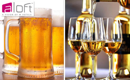 Dot.Yum Whitefield - Raise the Toast High! Rs. 49 for Buy 1 Get 1 offer on IMFL and Beer
