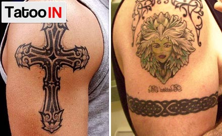 Tattoo Inn Bandra West - Pay Rs. 1099 for 10 inch permanent tatoo worth Rs. 8000 at Tattoo In. 