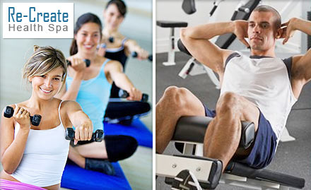 Re Create Health Spa Paldi - Get the perfect fitness package at Re-Create Health Spa