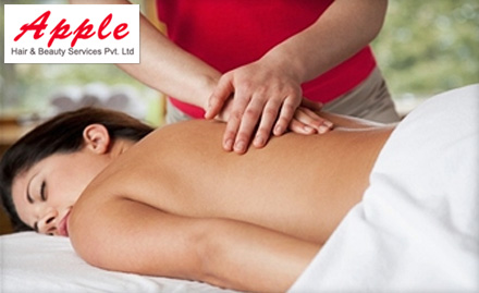 Apple Hair & Beauty Services Pvt. Ltd. Karve Road - A Fulfilling Body Spa Package at Rs. 1299