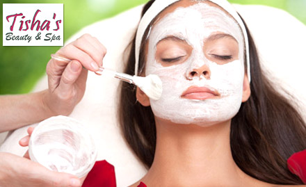 Tisha's Beauty & Spa Kondhwa - Get Gorgeous with Facial, Bleach & Waxing at Rs. 299