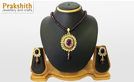 Prakshith Jewellery and crafts Kolathur - Get Accessorised! 35% Off on Fashion Jewellery, Crafts and Terracotta Products at Rs. 29 