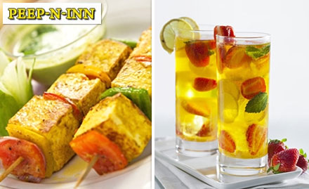 New Peep N Inn Mudiali - Crunch and Munch! 43% off on Food and Beverages at Rs. 19