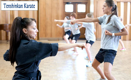 Tenshinkan karate Moti Jheel - Rs 10 for 24 karate sessions