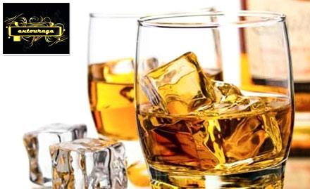 Club Entourage Sector 4, Dwarka - Boost Up your Party Plans with Hookah & 4 Beer Pints or 5 IMFL at Rs. 499