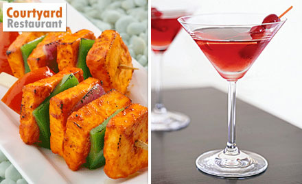The Courtyard Panjim - Delightful offer! Get 25% off on Food and Beverages 