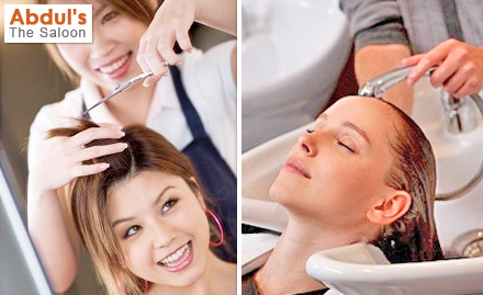 Abdul's The Saloon Maharanipeta - Go For Glow! 60% off on Beauty Services
