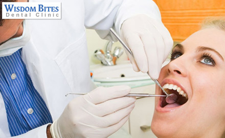 Wisdom Bites Dental Clinic & Implant Center Pitampura - Flaunt a Dazzling Smile for Rs. 149