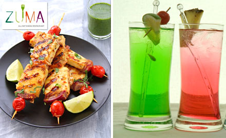 Zuma Restaurant Alkapuri - Munch on and keep sipping, get 20% off on food and beverages
