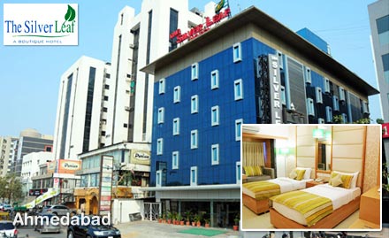 The Silver Leaf Hotel SG Highway, Ahmedabad - Explore the Crown of Gujrat! Get 45% off on Room Tariff in Ahmedabad at Rs. 49