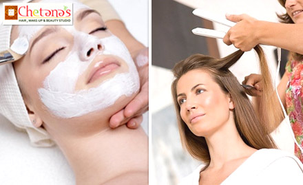 Chetanas Beauty Lounge Yeyyadi - Bouncy Hair and Glowing Face,Get 50% off on beauty services