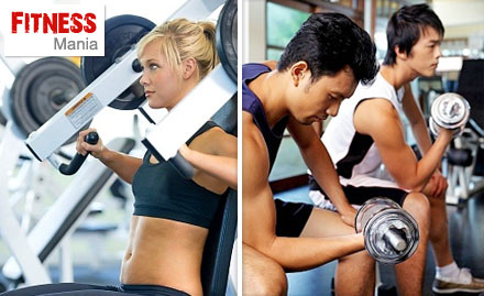 Fitness Mania Amlidih - Boost your Fitness with 5 sessions of Gym worth Rs. 350