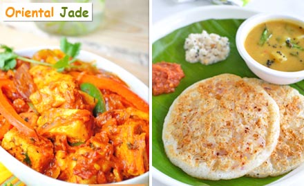 Oriental Jade Restaurant Siripuram - Taste the Southern Bliss! Get 40% off on Food at Rs. 29