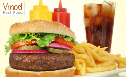 Vinod Fast Food Fatehsagar - Gulp and Slurp, get 25% off on food and beverages at Rs 49