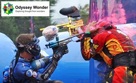 Odyssey Wonder Shilparamam - Amusing Paintball,Enjoy a game of Paintball with 80 Pellets at Rs 529