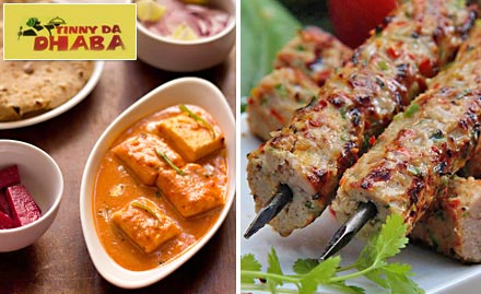 Tinny Da Dhaba Gariahat - Scrumptious Feast Awaits! Get a Luscious Meal for 2 at Rs. 389