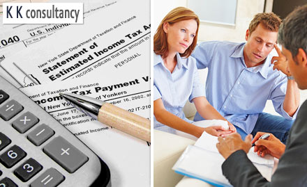 K K Consultancy  Rajgarh Road - Perfect Tax Solutions! Get 50% off on Tax Consultation at Rs. 19