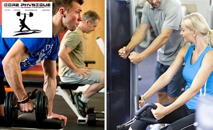 Core Physique Sector 54, Gurgaon - Stay Fit with 7 Gym Sessions! Get 40% off on Annual Membership 