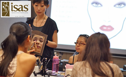 International School of Aesthetics and Spa Koregaon park - Take Diploma Course in Makeup at Rs. 65000. Additional Basic Course in Hairstyling absolutely Free!