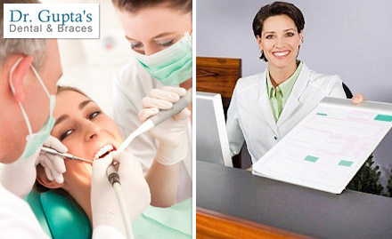 Dr. Gupta's Dental & Braces Clinic Sector 8, Rohini - Ensure Dental Wellness! General Dental Insurance for 1 Year at 2419
