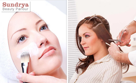 Sundrya Beauty Parlour Ramna - Look beautiful, get 25% off on beauty services 