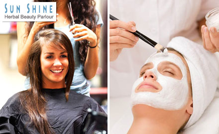 Sunshine Beauty Point Hiranmagri - Dazzle yourself, get 50% off on beauty services at Rs. 49