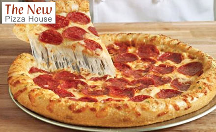 The New Pizza House Central Road - Cheesy Hot Delights! Get 15% Off on Food at Rs. 10