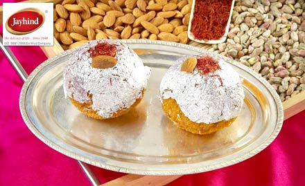 Jayhind Sweets Khadia - Share some Sweetness This Season! Get 20% Off on Sweets & Namkeens at Rs. 10