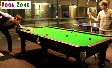 Pool Zone Kalighat - Enjoy Buy 1 Get 1 Offer on Pool or Snooker with FIFA 13 PC Games at Rs. 19
