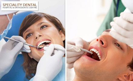 Speciality Dental Hospital & Orthodontic Centre Mgh Road - Ensure Dental Wellness! Dental consultation, Scaling and Polishing at Rs. 149