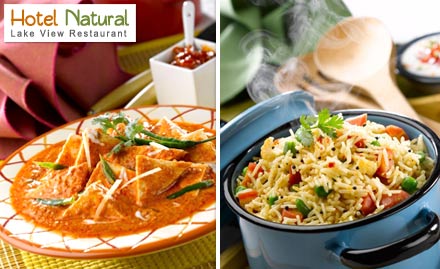 Natural Lake View Hotel Swaroop Sagar - Feel the taste on your tongue, get 25% off on food 