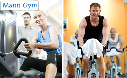 Mann Gym Tripuri - For Fitness Freaks! 5 Gym Sessions at Rs. 19
