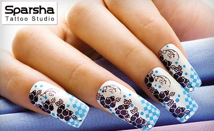 Sparsha Tattoo Studio Vile Parle - Learn the Art! Get 3 month classes to learn Nail Art and Nail Extensions at Rs. 11200