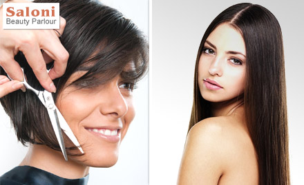 Saloni Beauty Parlour Lashkar - Get out with Your New Bangs! Get a Stylish Hair-cut at Rs. 19