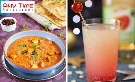 Any Time Restaurant Srikakulam - Satiate Your Hunger with 40% off on Food & Beverages at Rs. 19