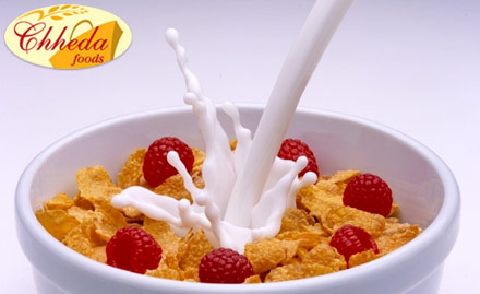 Chheda foods Kilpauk - Specialties to Greet You in the Morning! Rs. 19 for 25% off on Imported Breakfast Cereals.